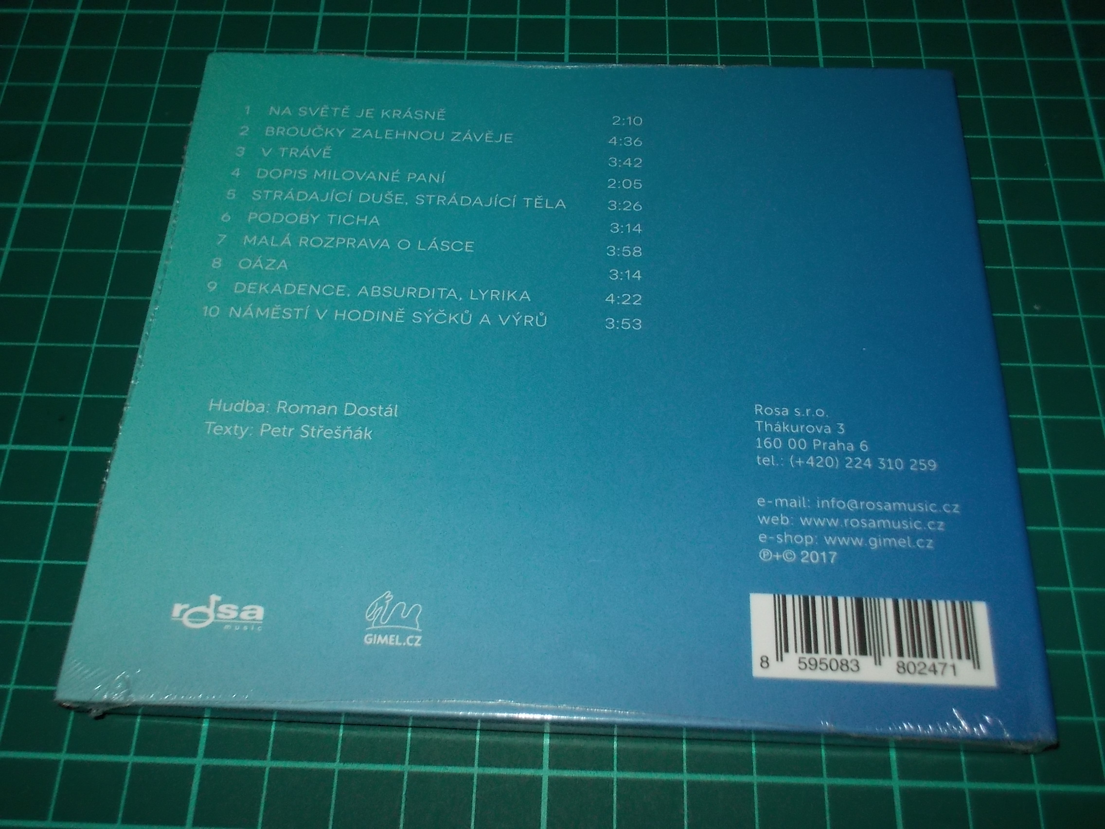 ROMAN DOSTÁL - DOBRÉ NEBE DOBŘE VÍ (CD) Digipack