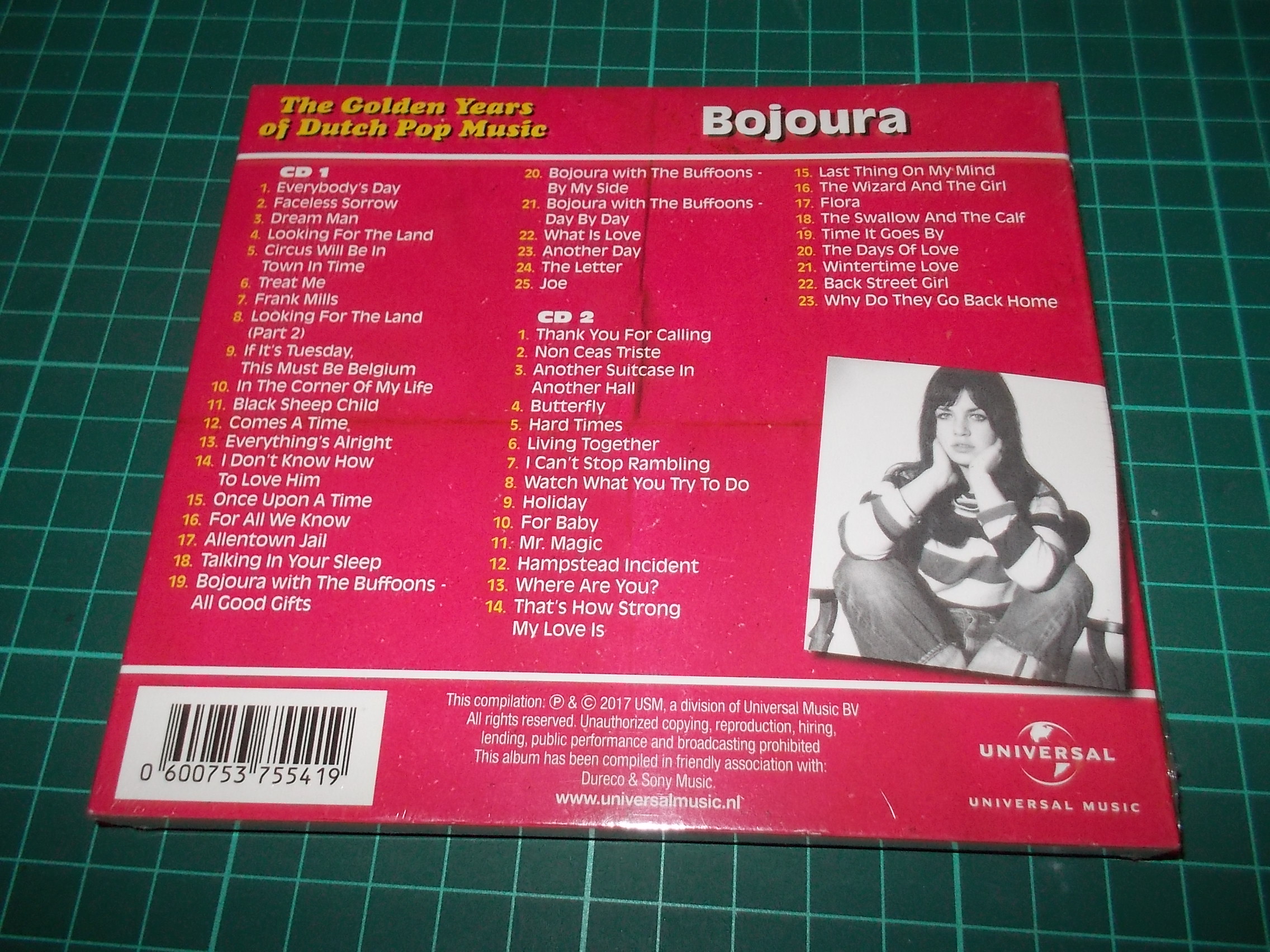  Bojoura - The Golden Years Of Dutch Pop Music (A&B Sides And More) (CD) Digipack