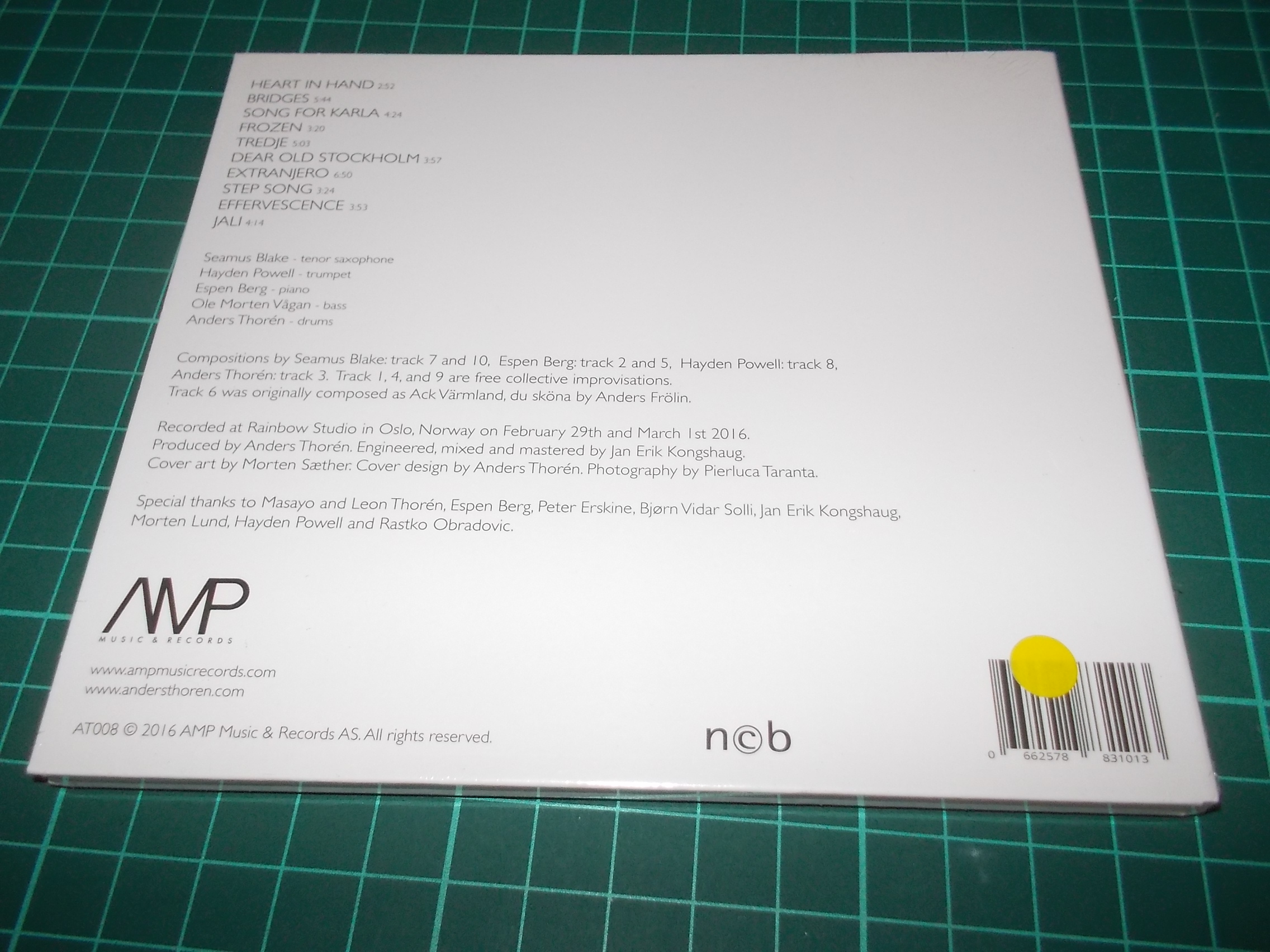 Bridges With Seamus Blake - Bridges With Seamus Blake (CD) Digipack