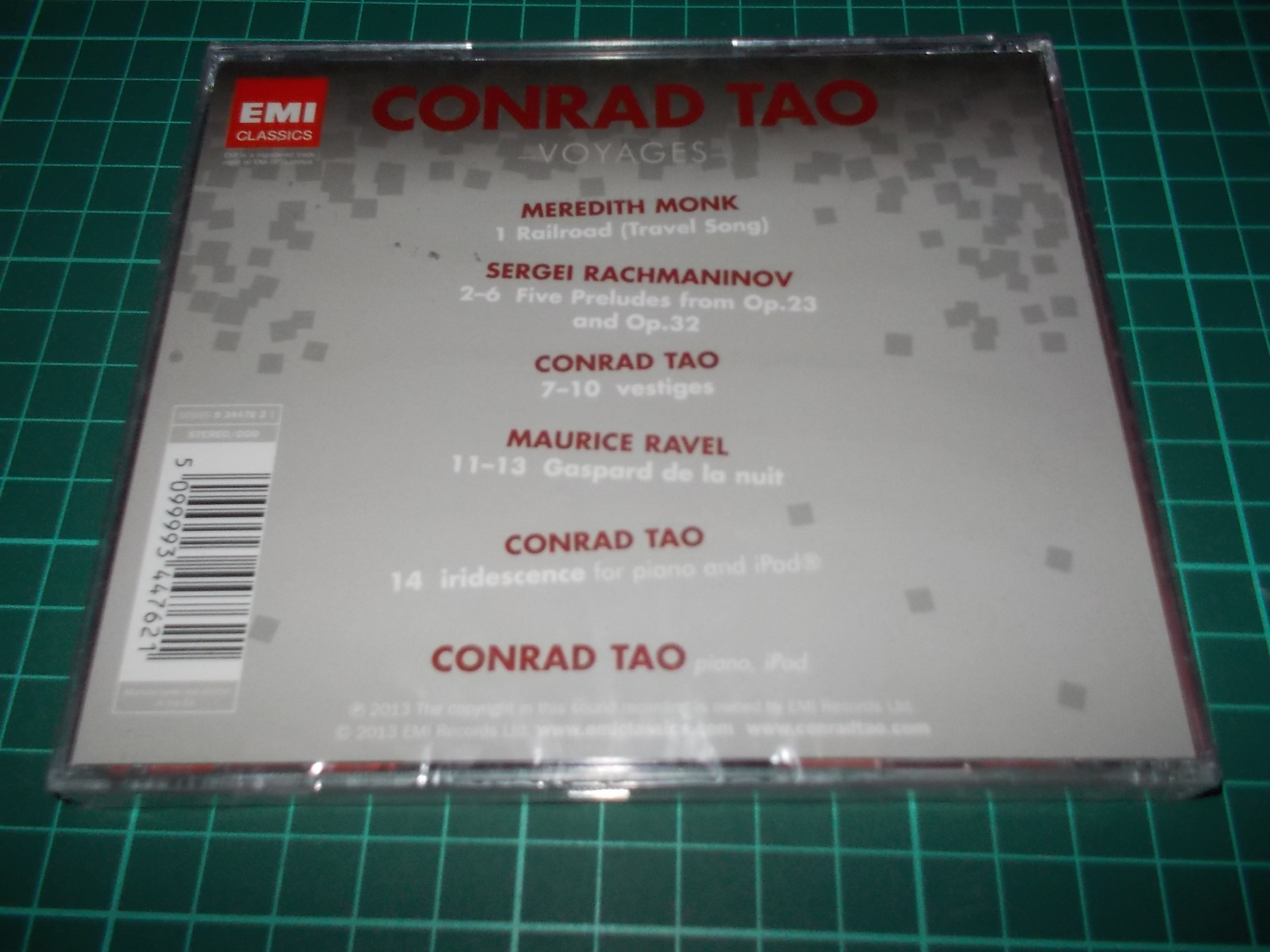 Conrad Tao - Voyages (CD)