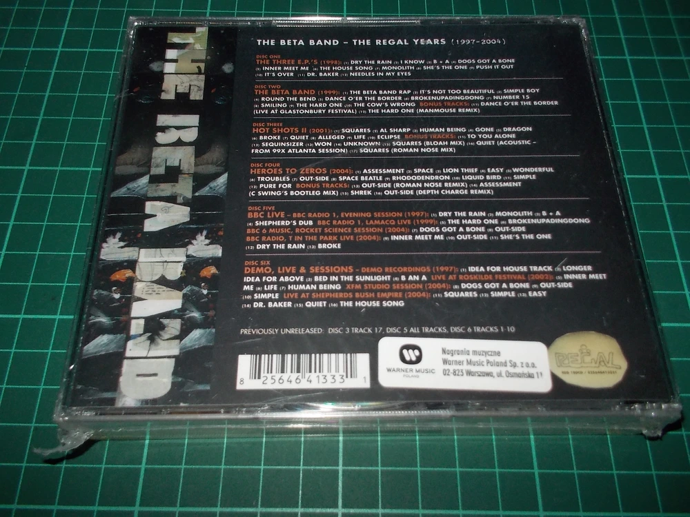 The Beta Band - The Regal Years (1997-2004) (6CD)