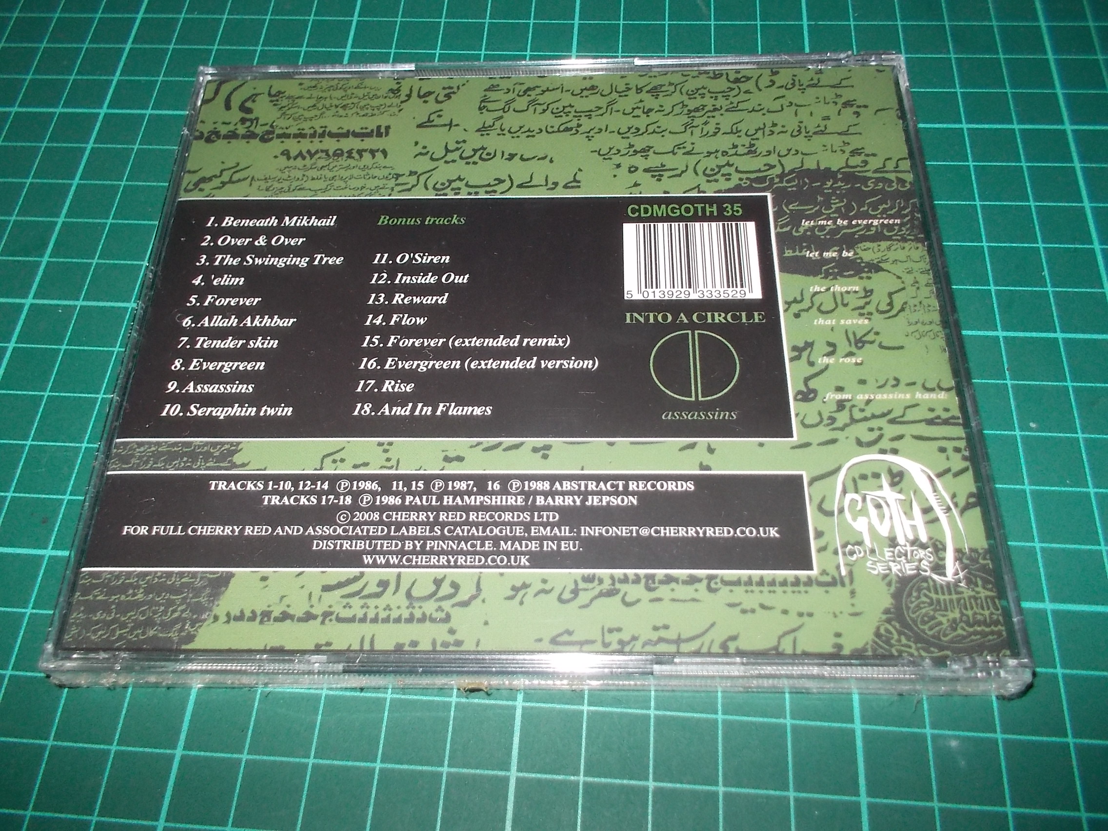 Into A Circle - Assassins (CD)