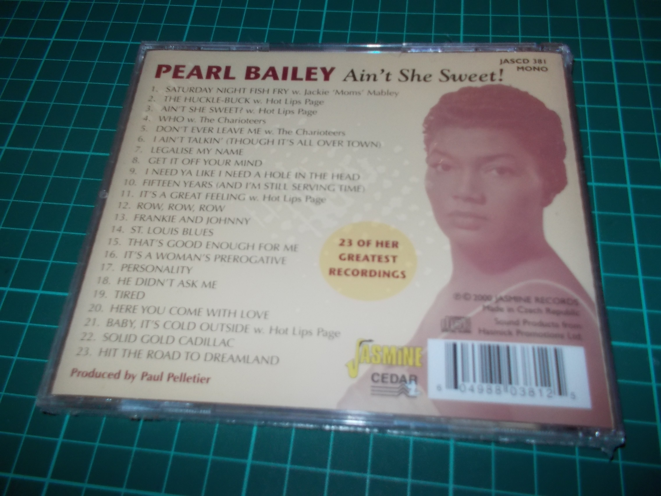 Pearl Bailey - Ain't She Sweet! (23 Of Her Greatest Recordings) (CD)
