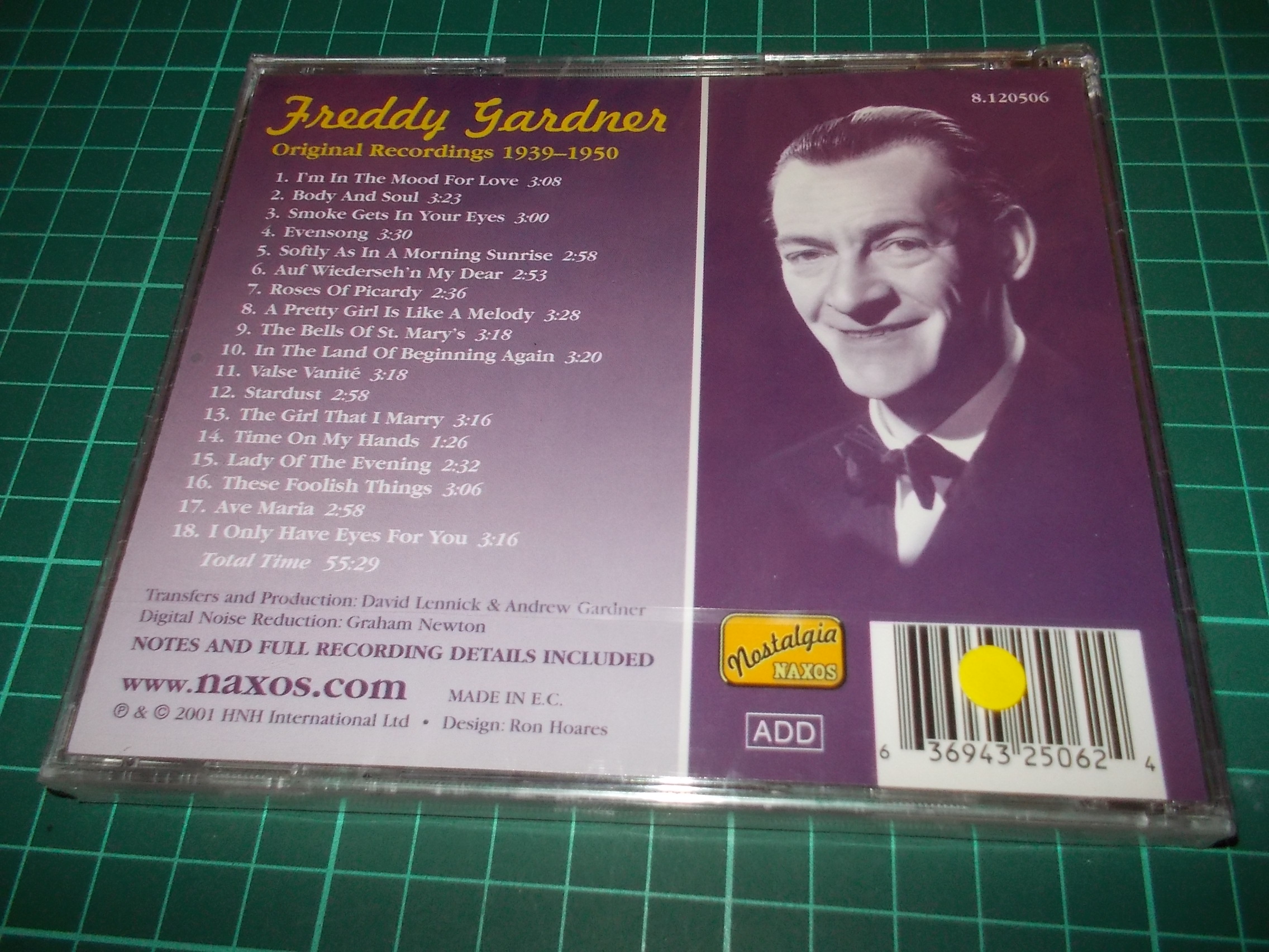 Freddy Gardner - Original Recordings 1939-1950 (CD)