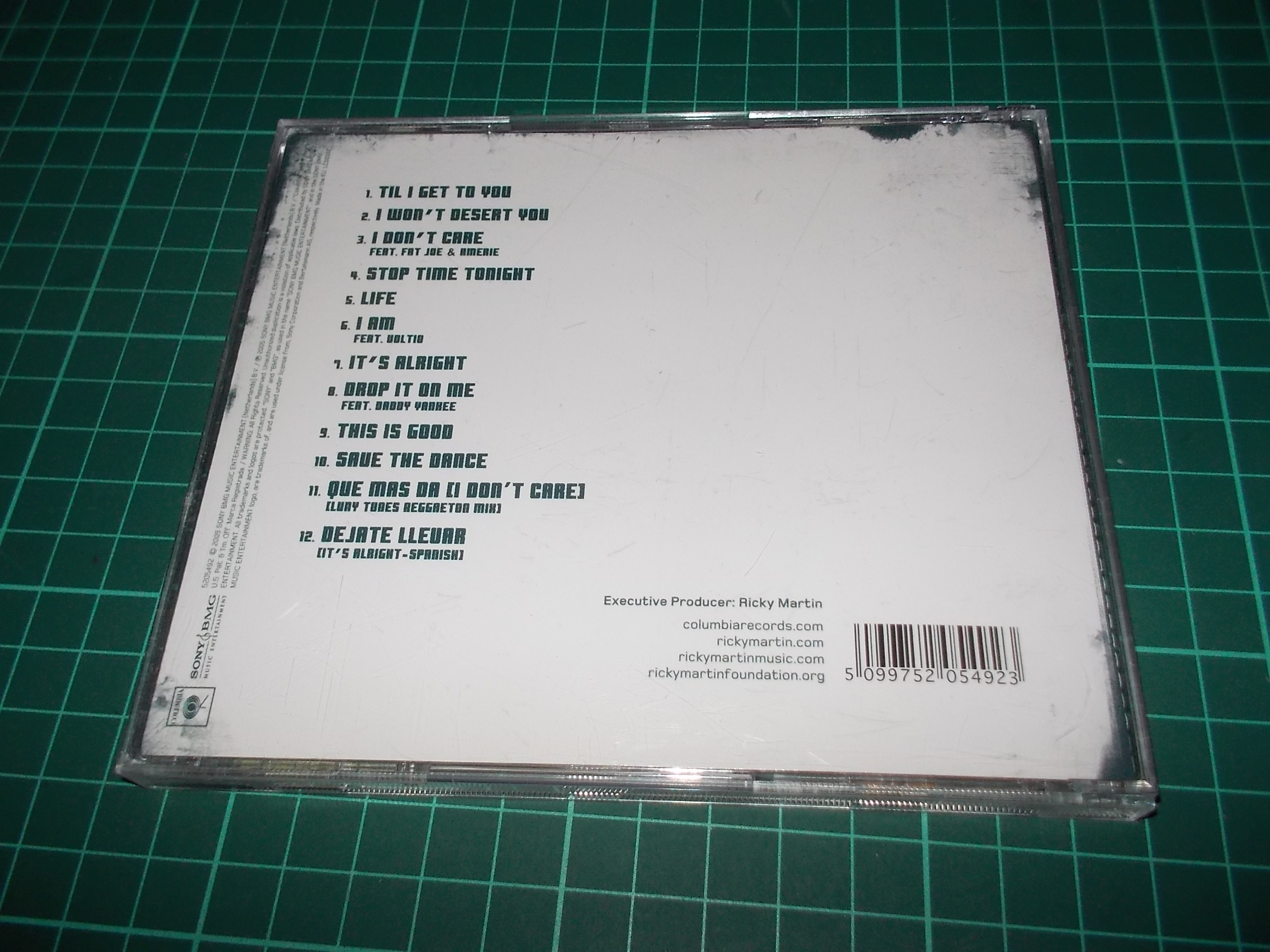 Ricky Martin - LIFE (CD) BAZAR ROZBALENO 