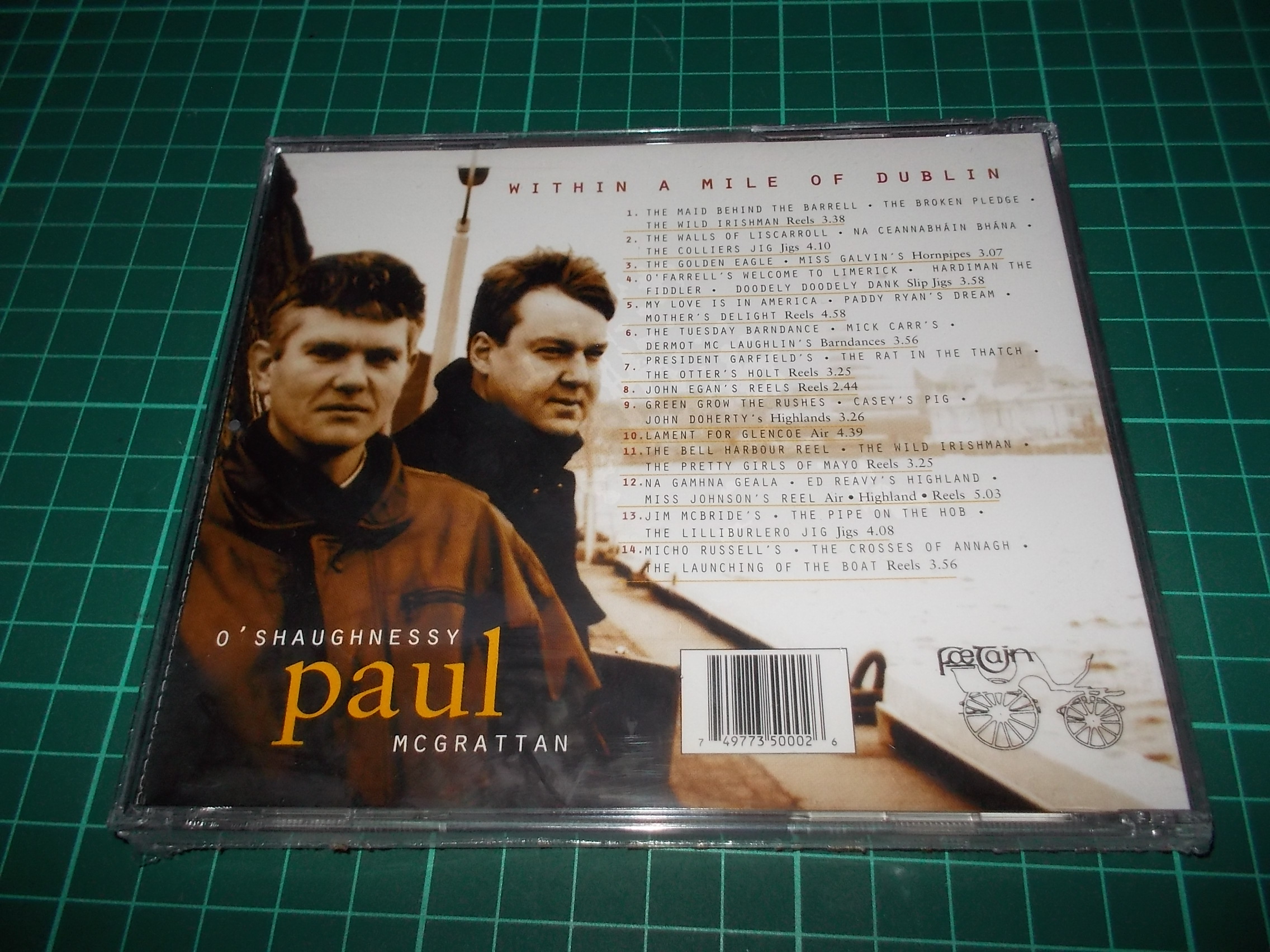 Within a Mile of Dublin - Irish Traditional Music by Paul McGrattan (CD)