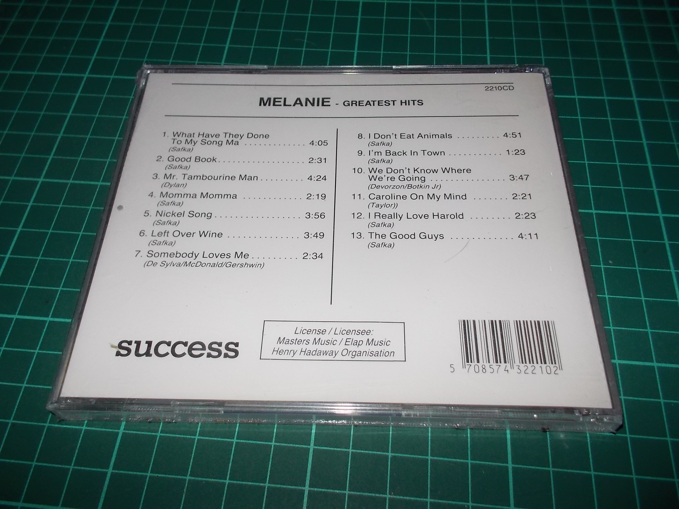 Melanie - Greatest Hits (CD)