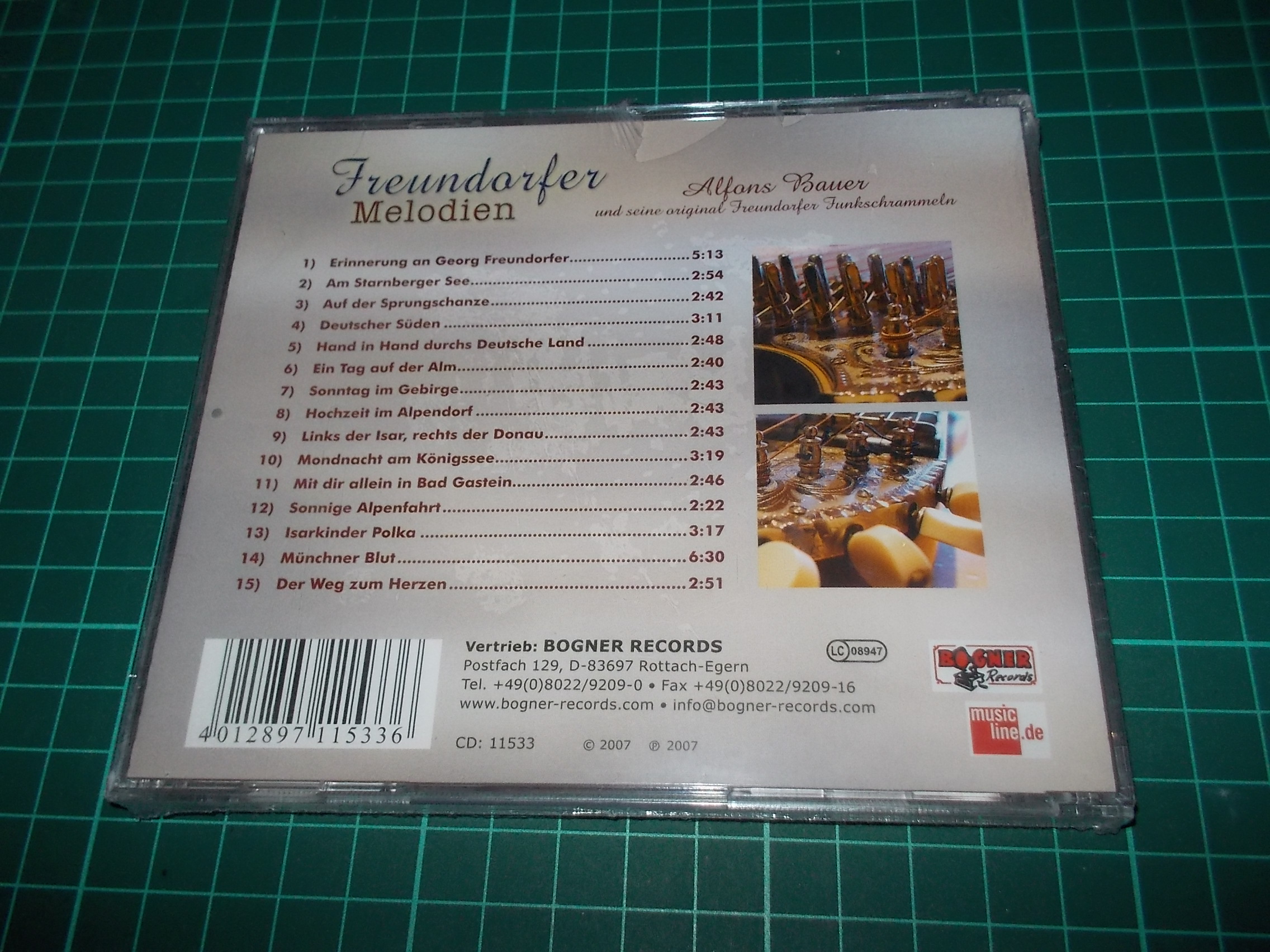 Freundorfer melodien - Alfons Bauer (CD)