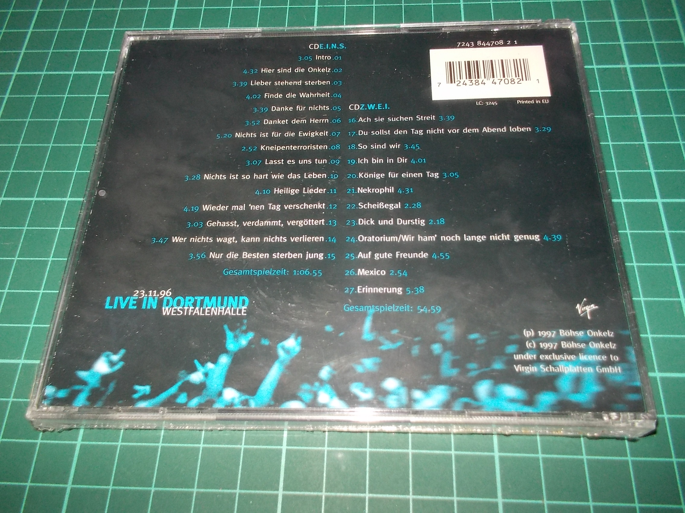 Böhse Onkelz - Live In Dortmund (2CD)