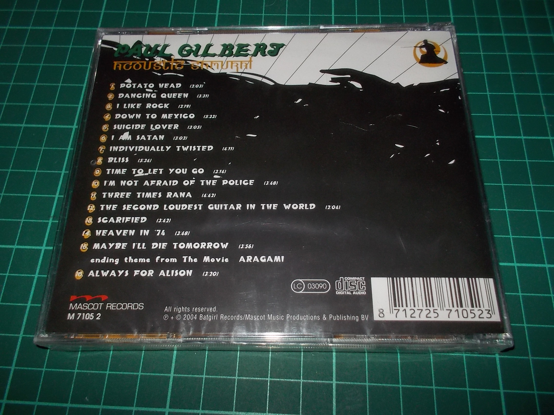 Paul Gilbert - Acoustic Samurai (CD)