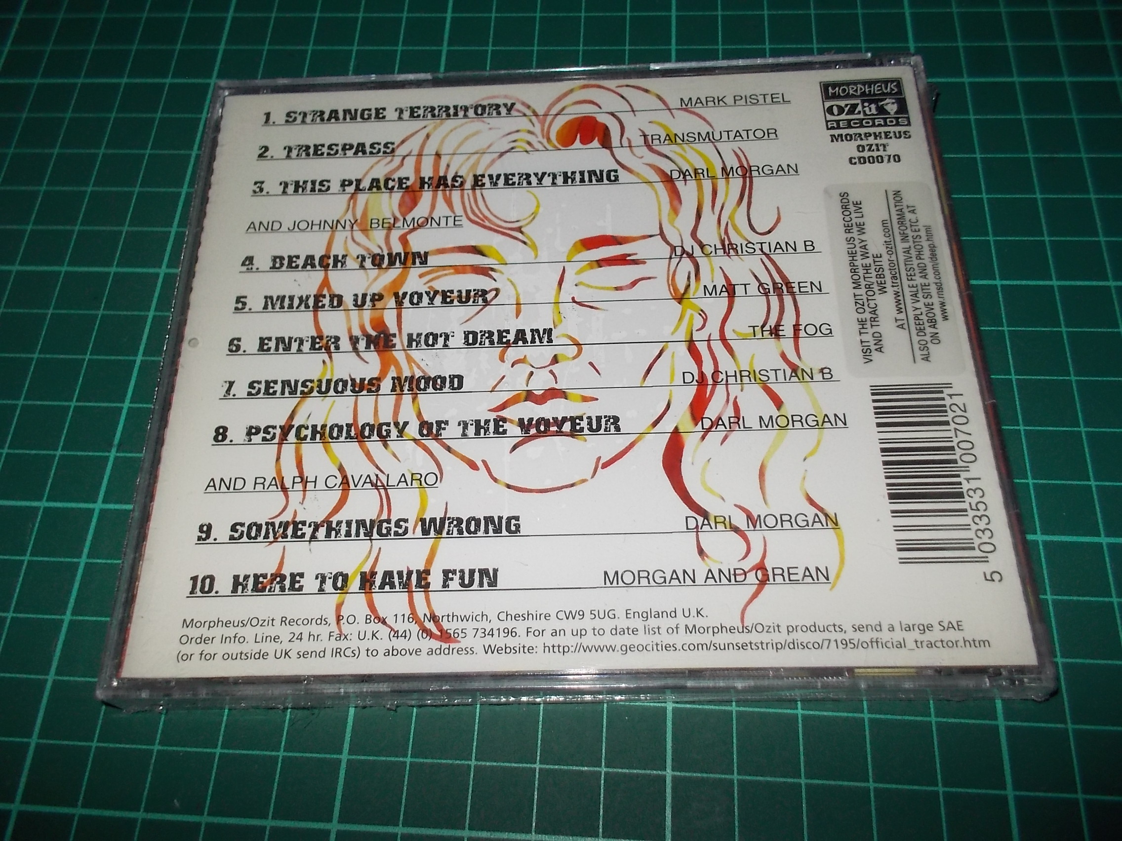 Various Featuring Jim Morrison - Electronic Proclamations Of The Wild Child (CD)
