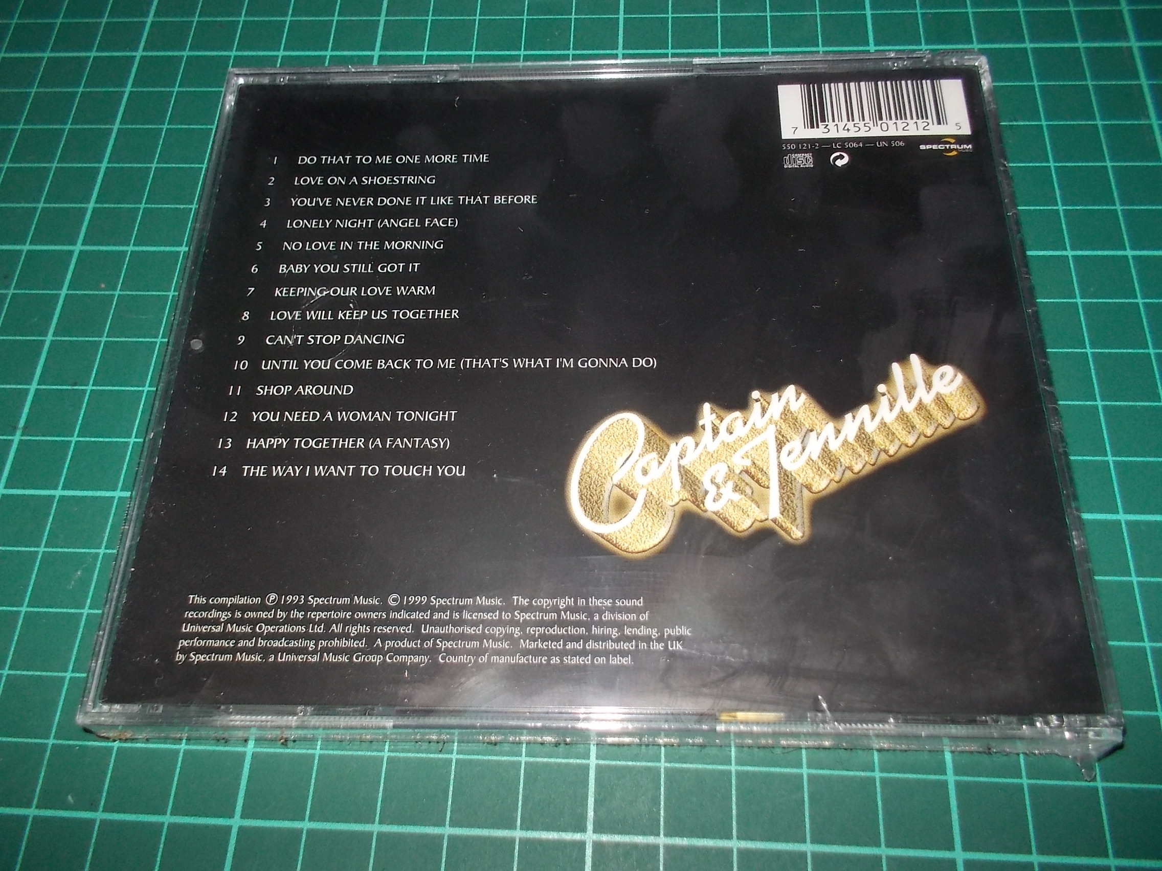 Captain And Tennile - Scrapbook (CD)