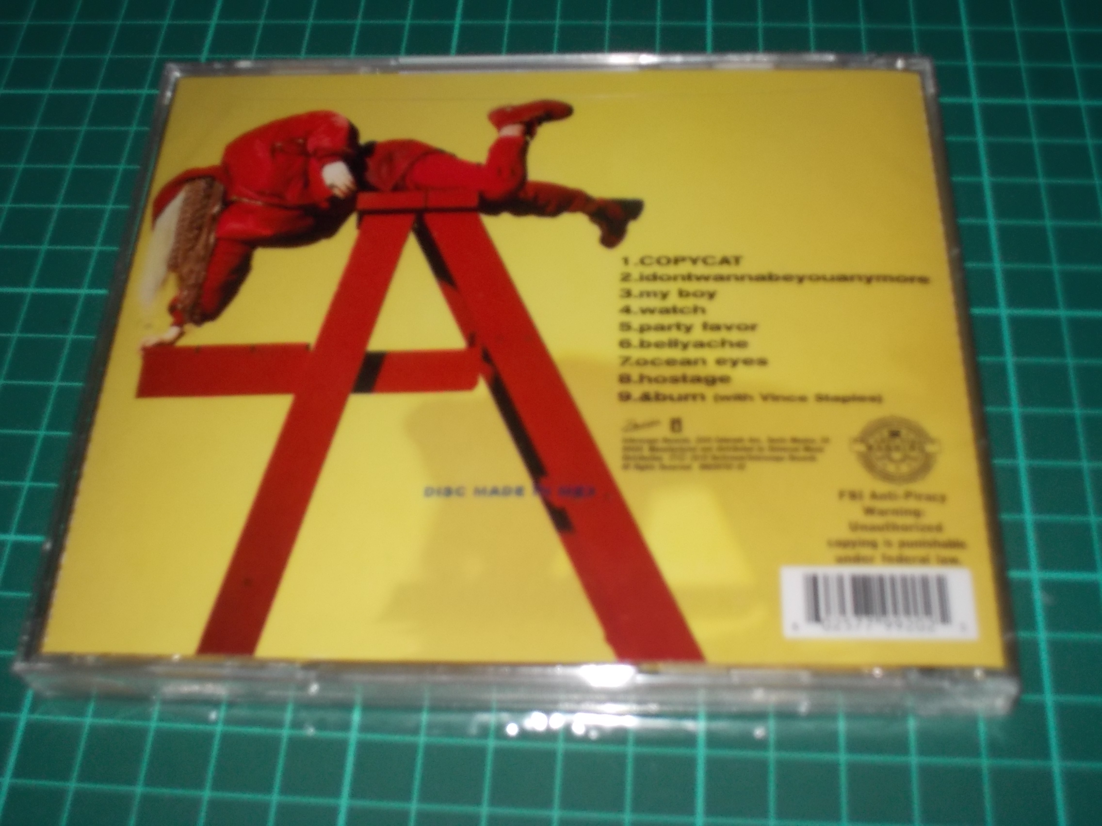 BILLIE EILISH - DON'T SMILE AT ME (CD)