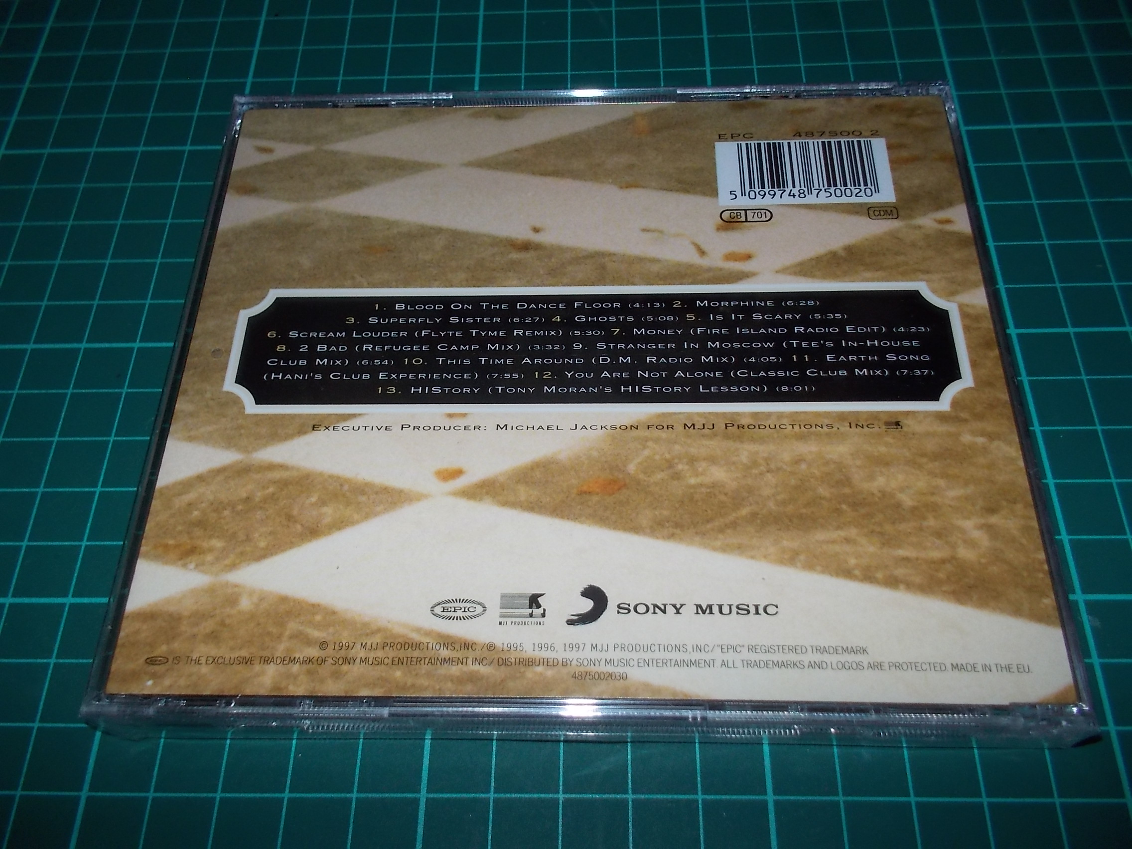 MICHAEL JACKSON - BLOOD ON THE DANCE FLOOR (CD)