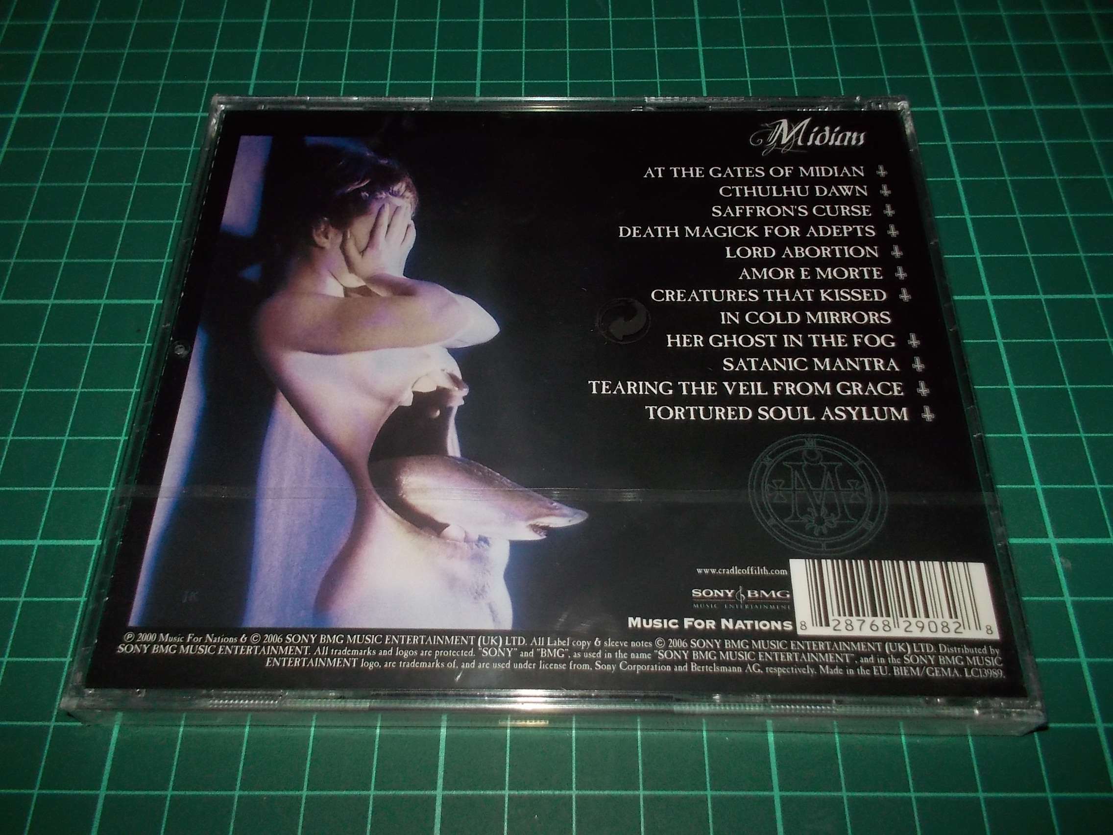 CRADLE OF FILTH - MIDIAN (CD)