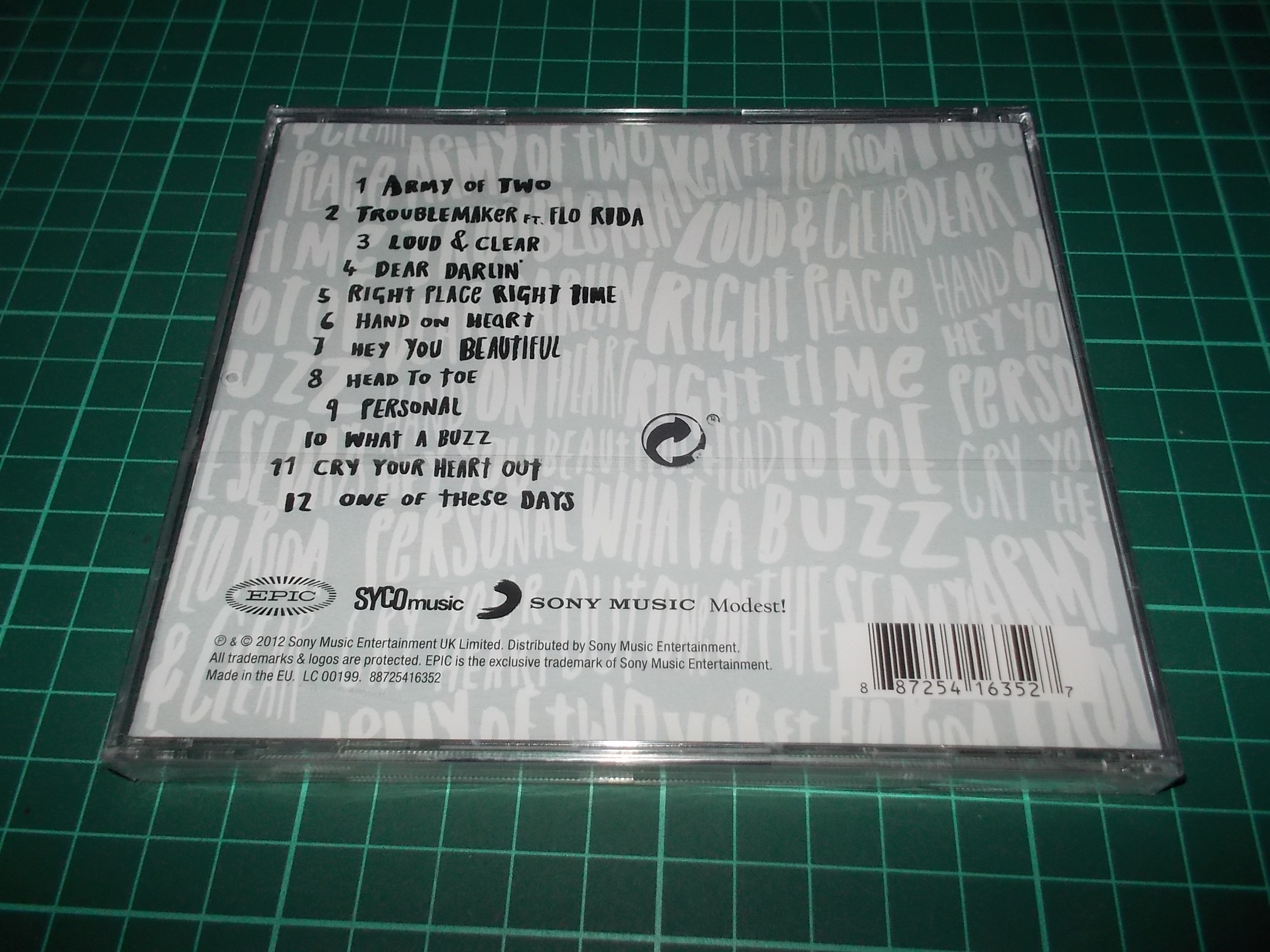 OLLY MURS - RIGHT PLACE RIGHT TIME (CD)