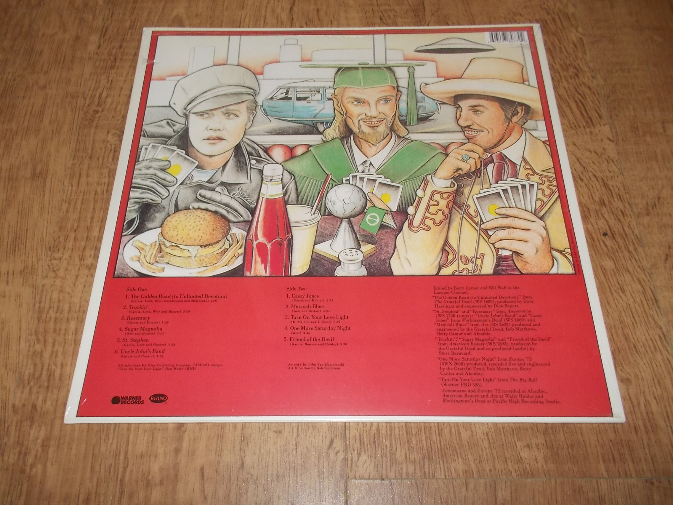 GRATEFUL DEAD - BEST OF - SKELETONS FROM THE CLOSET (Vinyl-LP)