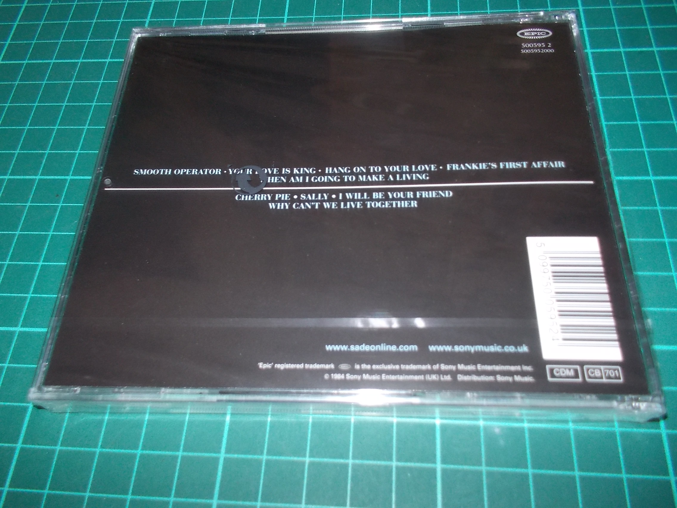 SADE - DIAMOND LIFE (CD)