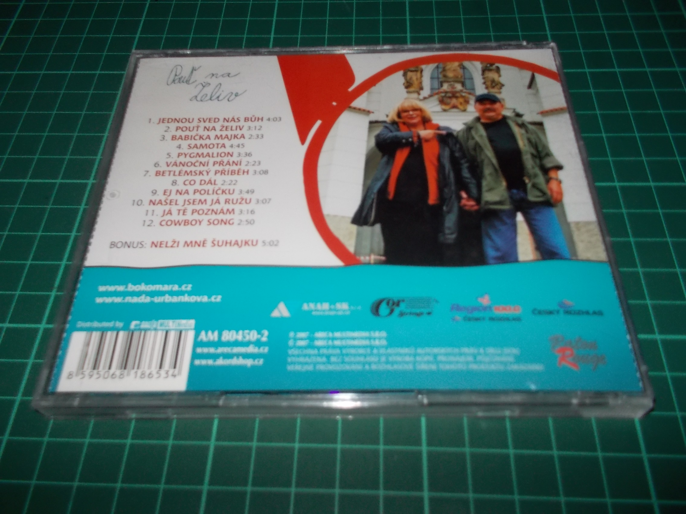 BOKOMARA - NAĎA URBÁNKOVÁ - LUBOŠ JAVŮREK - POUŤ NA ŽELIV (CD) BAZAR ROZBALENO 