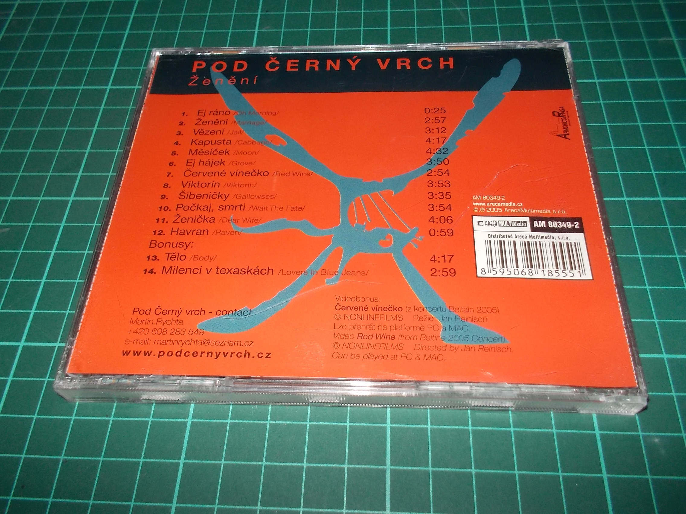 Pod Černý vrch - Ženění (CD) BAZAR ROZBALENO