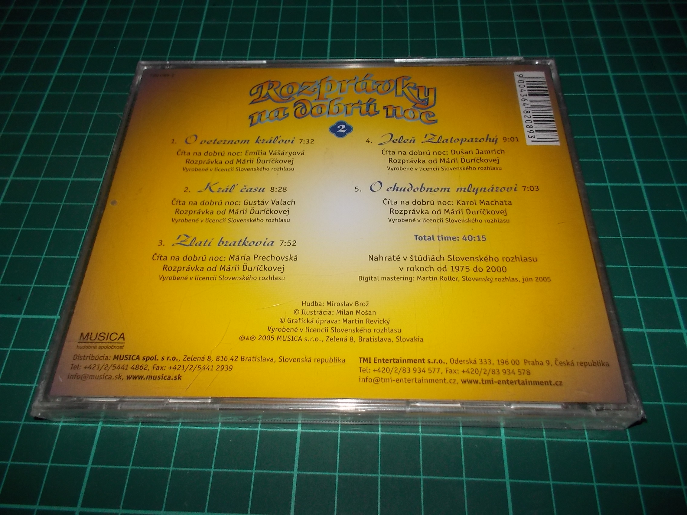 Rozprávky na dobrú noc 2 (CD)