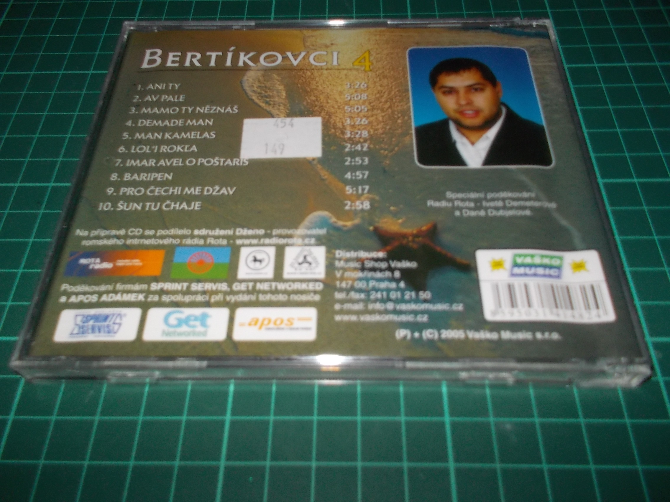 BERTÍKOVCI 4 (CD) BAZAR