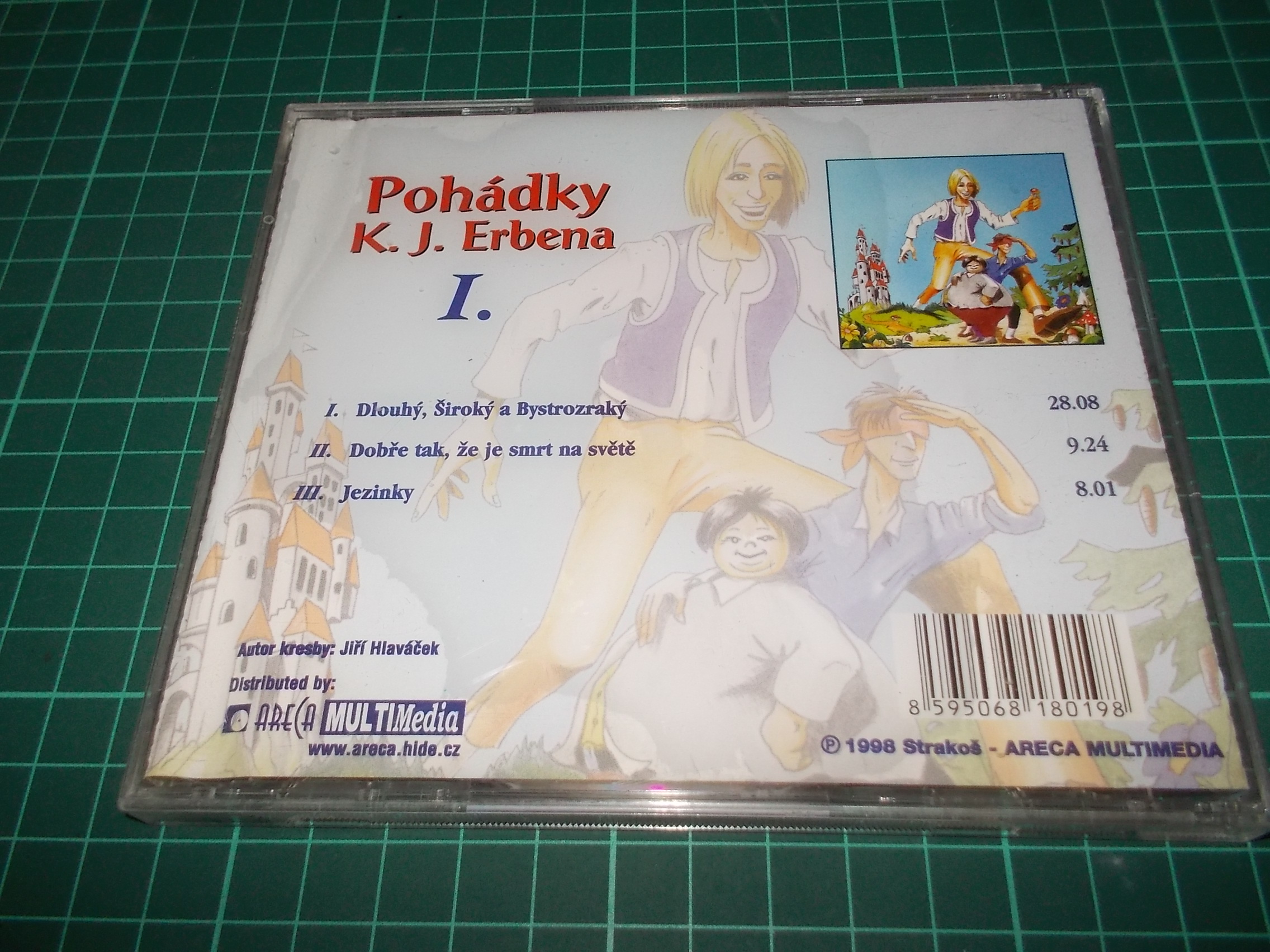 Pohádky Karla Jaromíra Erbena I. (CD) BAZAR ROZBALENO 