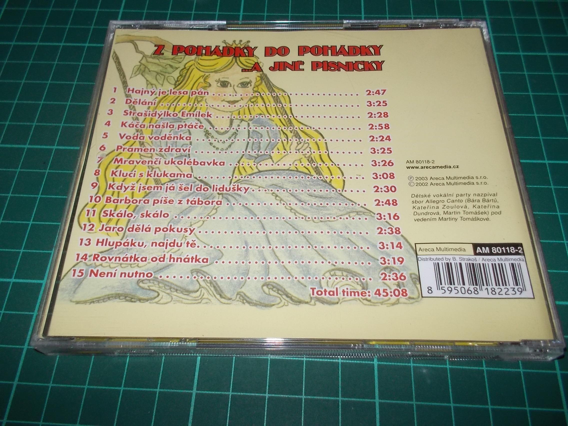 Z pohádky do pohádky a jiné písničky (CD) VARIANTA B - BAZAR ROZBALENO