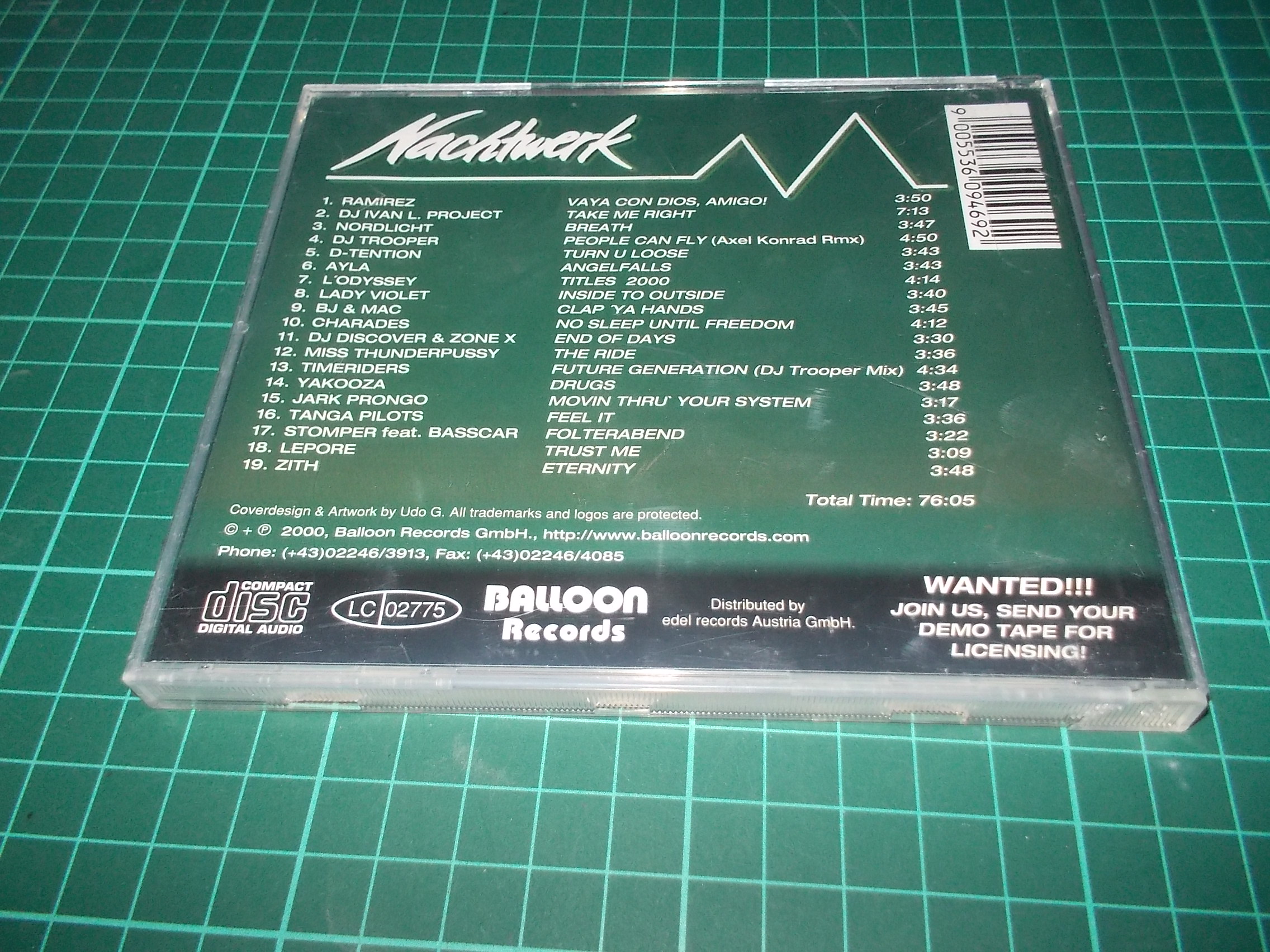 V.A. - Nachtwerk On Da Dancefloor 5 (CD) BAZAR ROZBALENO