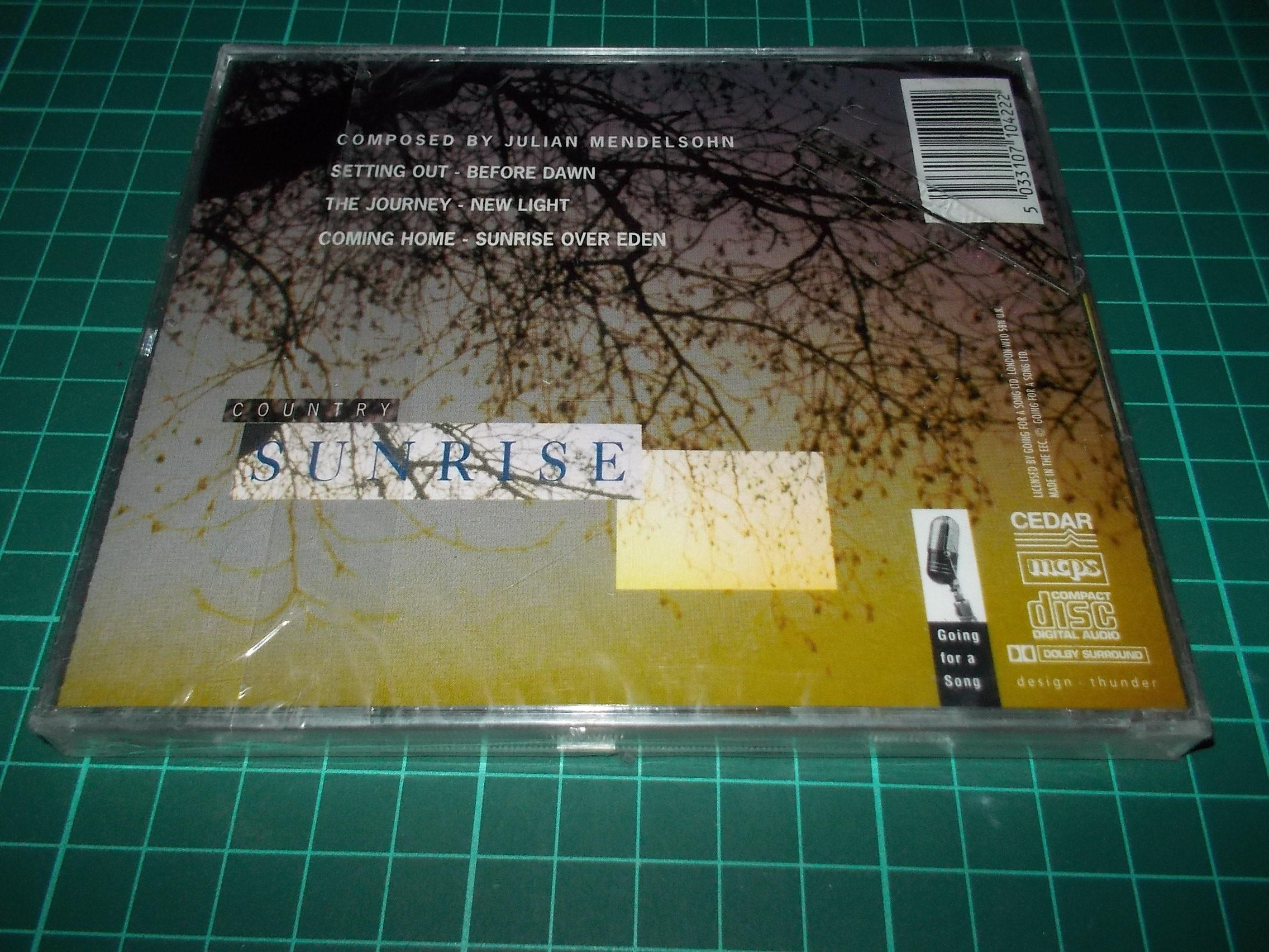 Julian Mendelsohn - Country Sunrise (CD)