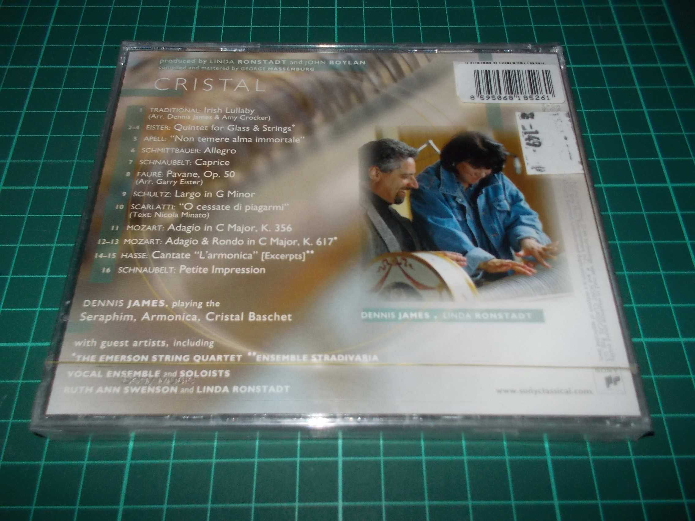 Dennis James - Cristal: Glass Music Through The Ages (CD)