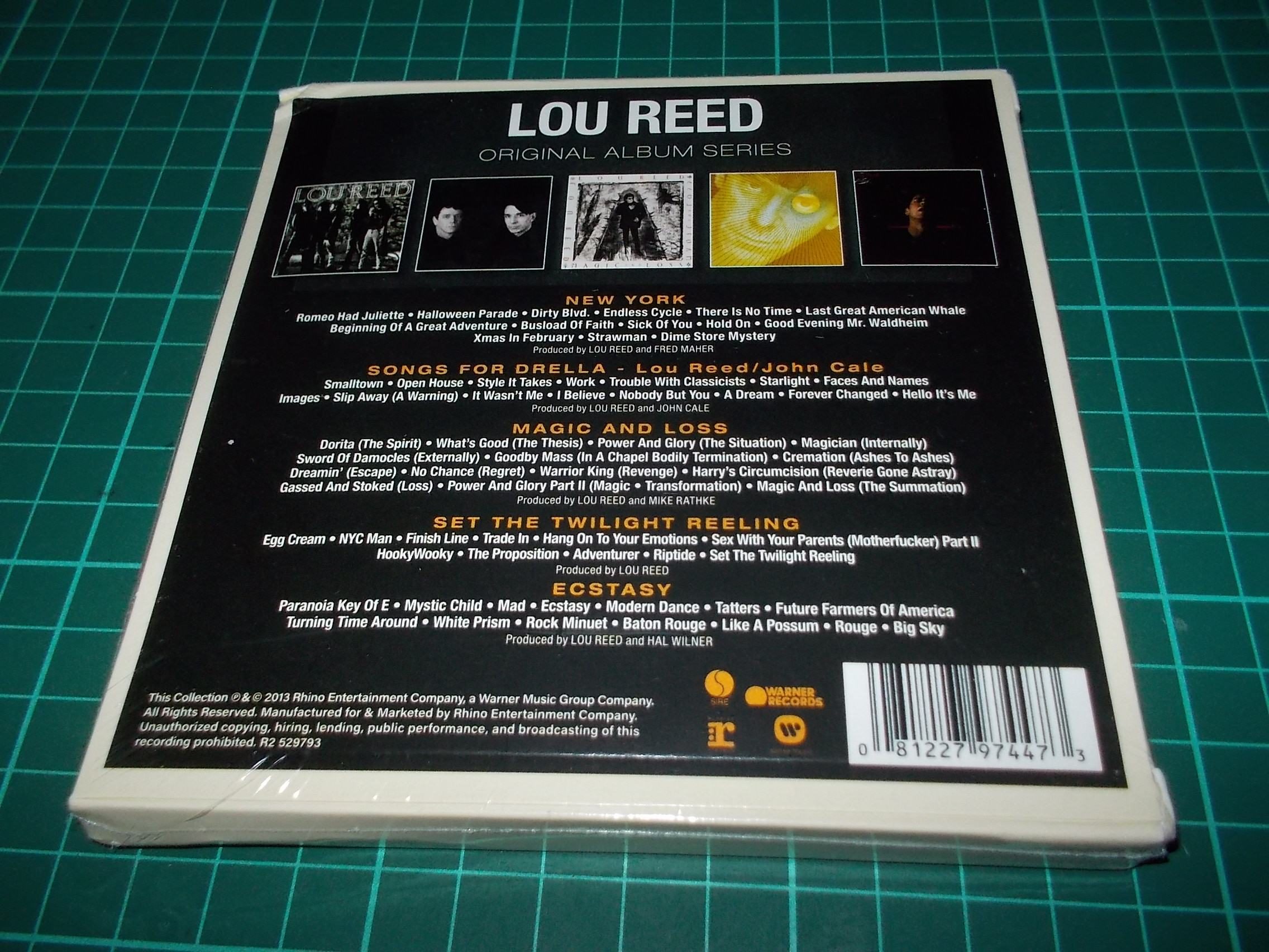 Lou Reed - Original Album Series (5 CD BOX) | PatShop.cz