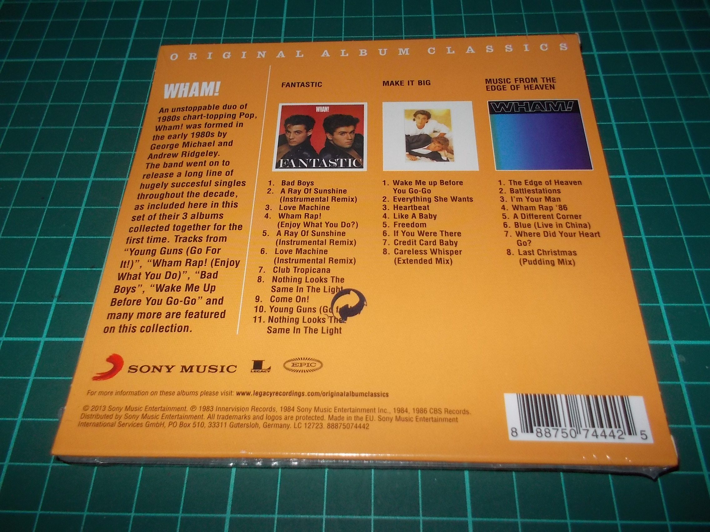 Wham! - Original Album Classics (3 CD BOX)