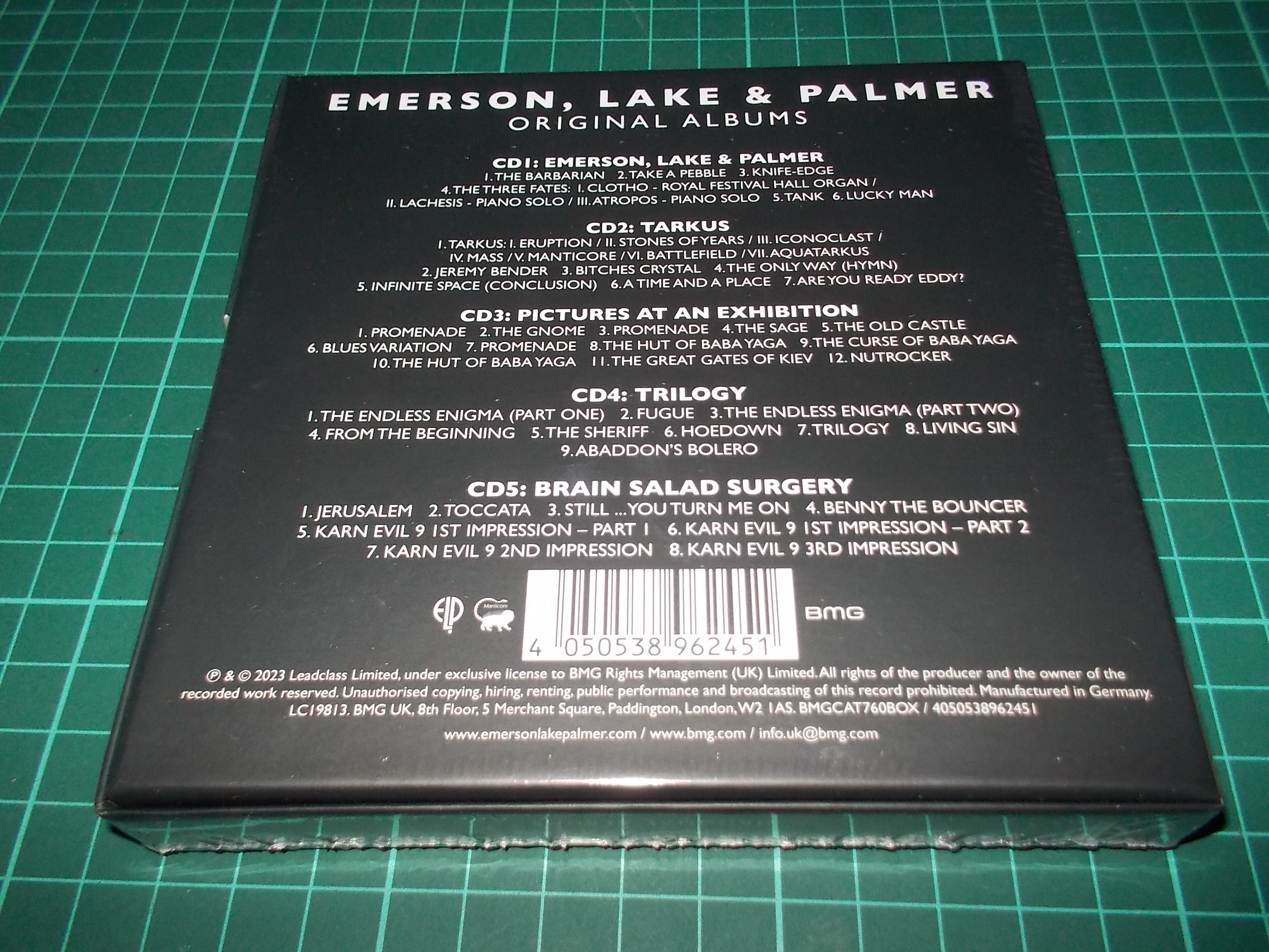 Emerson, Lake & Palmer - Original Albums (5 CD BOX)