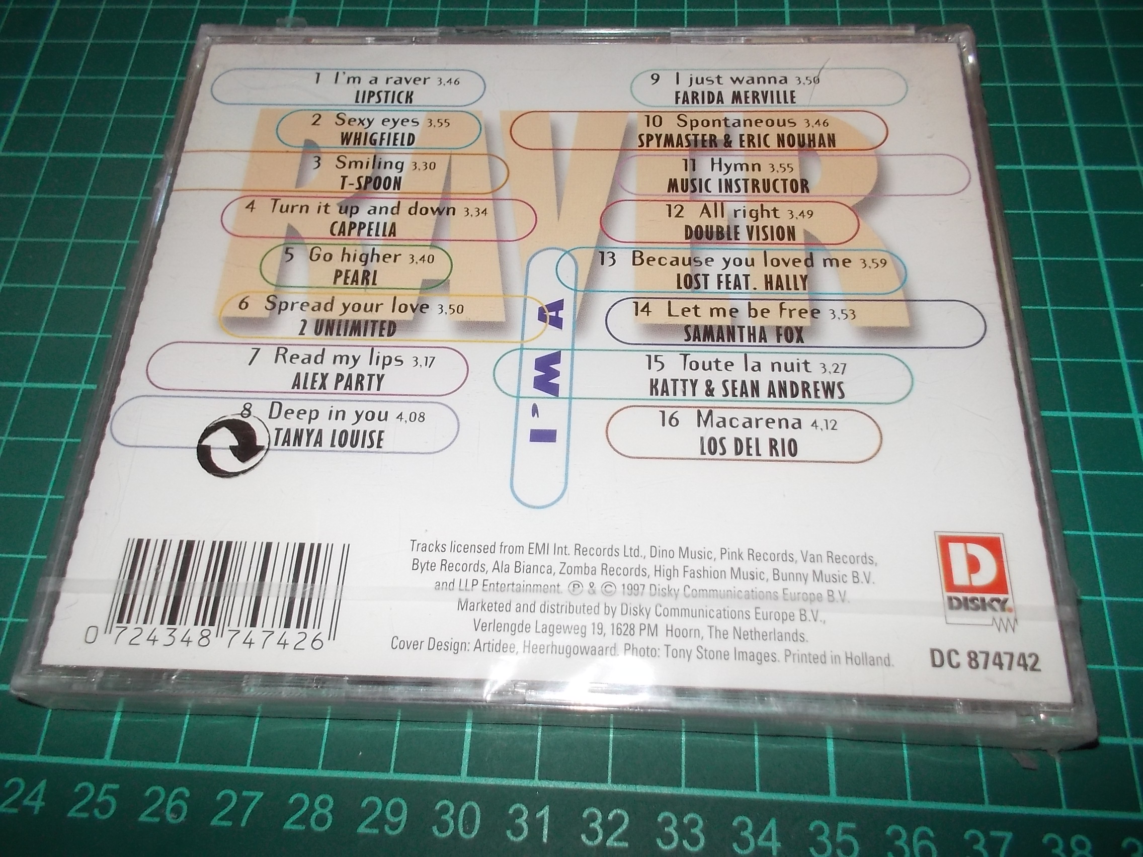 V. A. - I'm A Raver (CD)