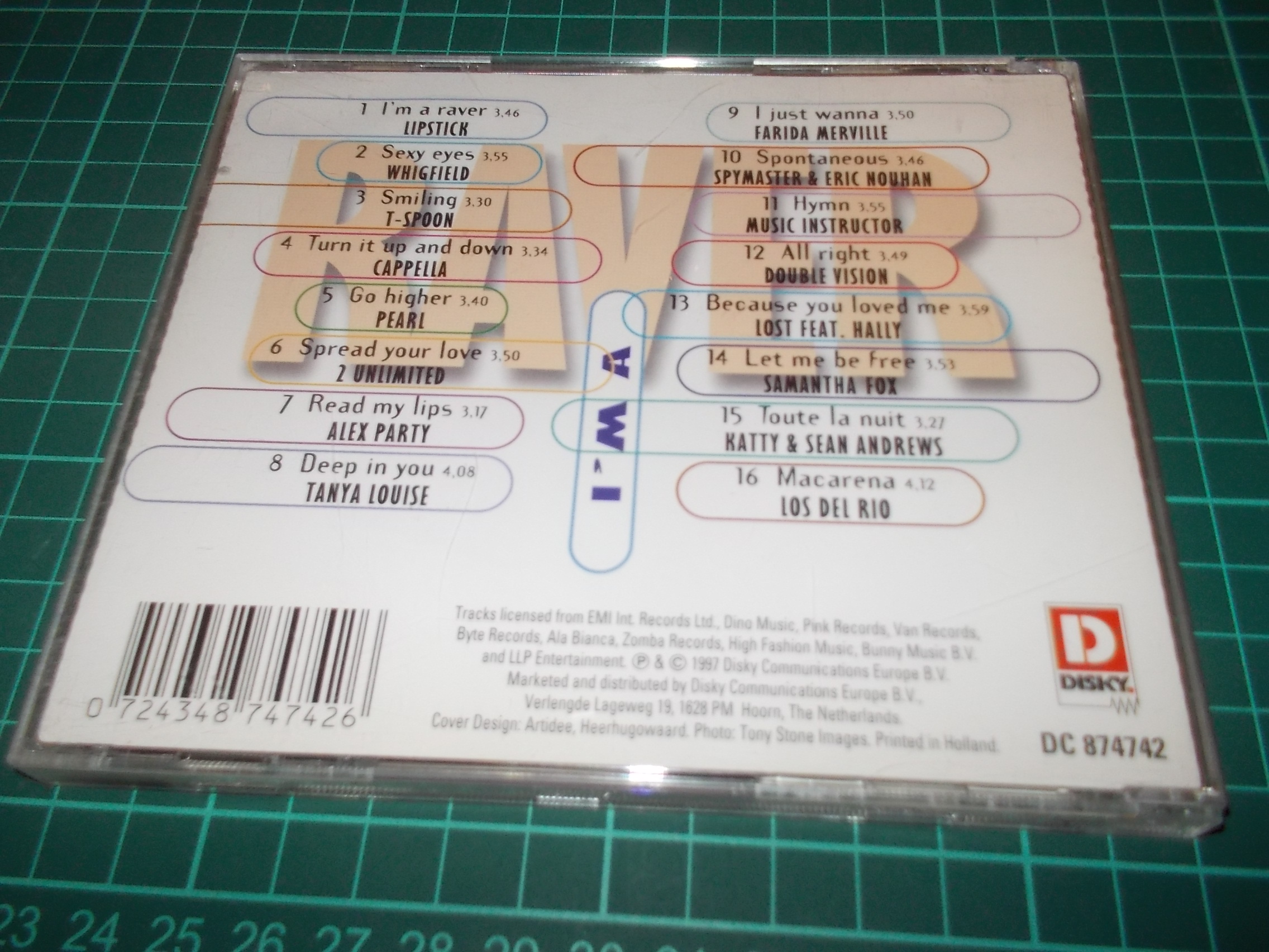 V. A. - I'm A Raver (CD) BAZAR ROZBALENO