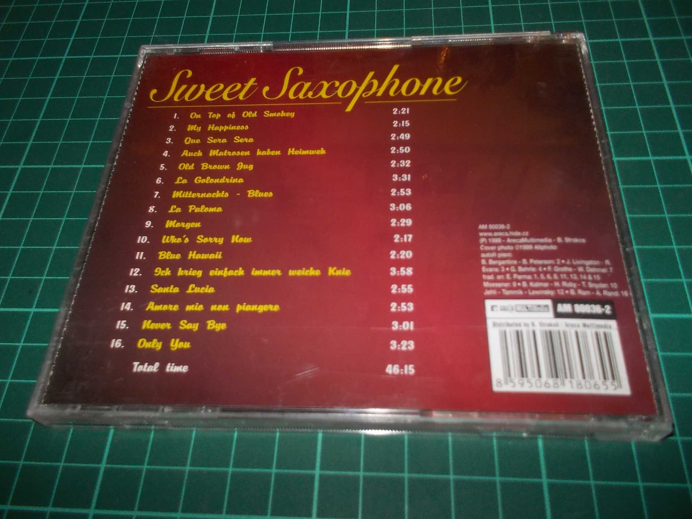 V.A. - Sweet Saxophone Melodies (CD) BAZAR ROZBALENO