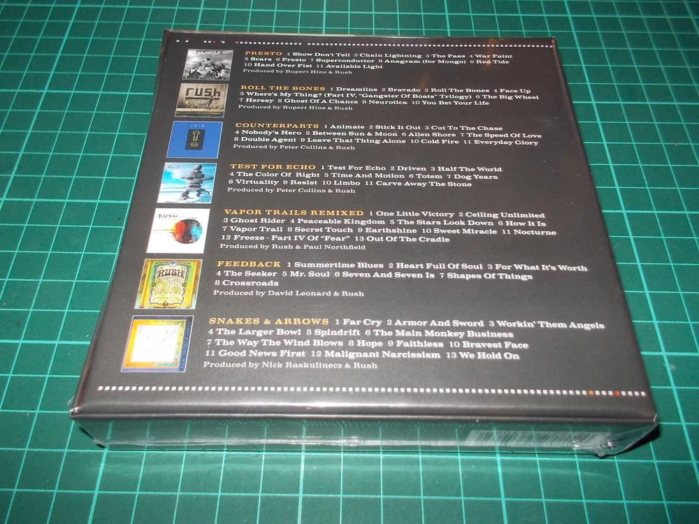 Rush - The Studio Albums - 1989-2007 (7 CD BOX)