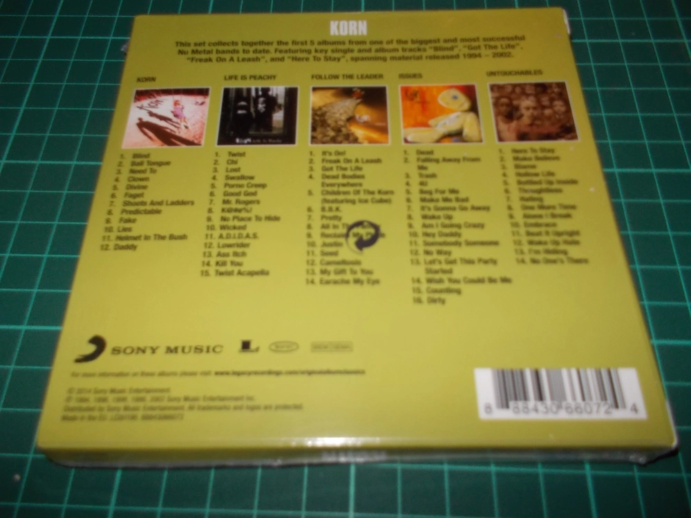 Korn - Original Album Classics (5CD BOX)