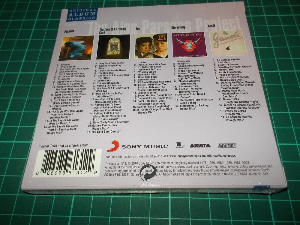 The Alan Parsons Project - Original Album Classics ( 5 CD BOX)