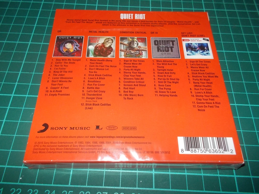 Quiet Riot - Original Album Classics (5 CD BOX)