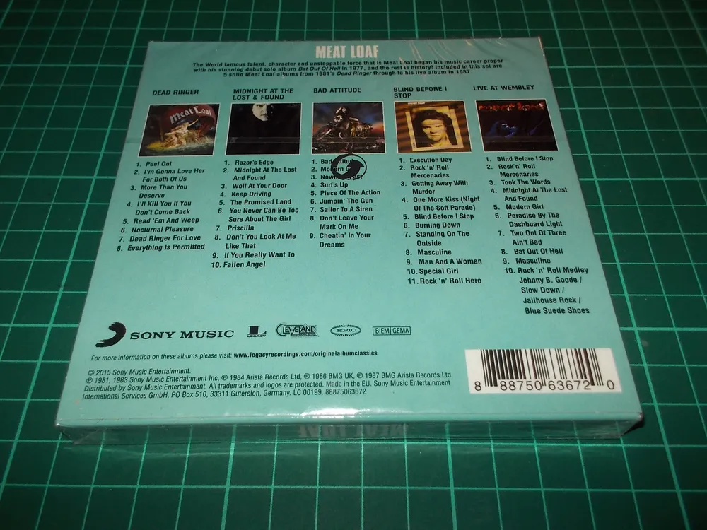 Meat Loaf - Original Album Classics (5 CD BOX)