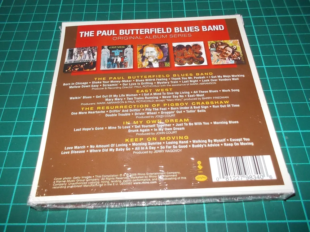 The Paul Butterfield Blues Band - Original Album Series (5 CD BOX)