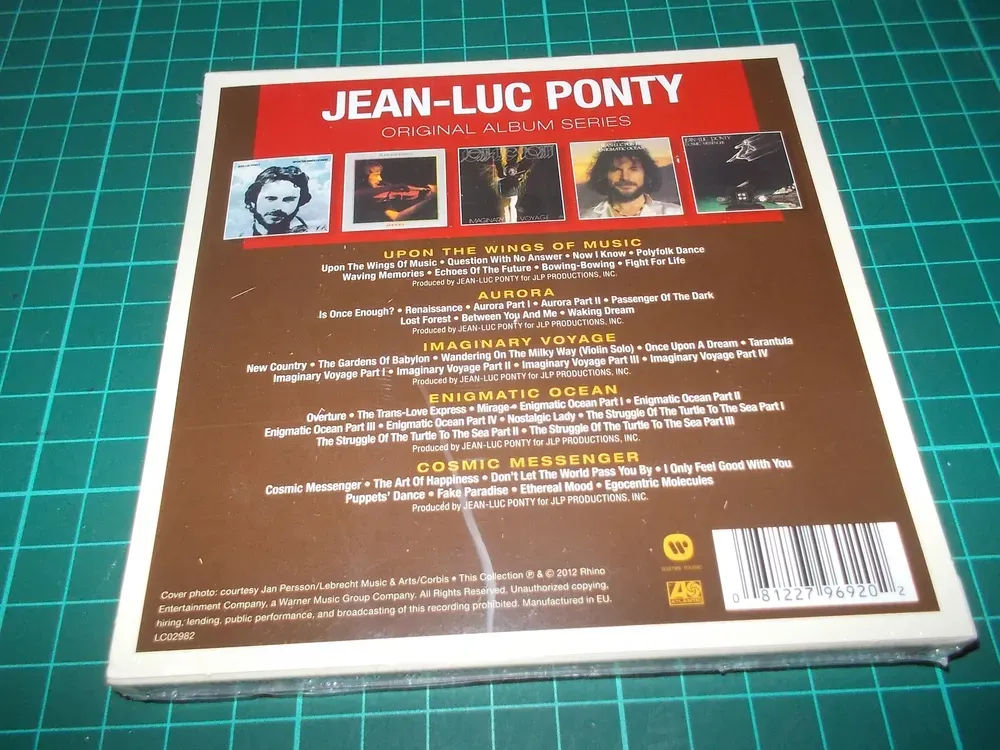 Jean-Luc Ponty - Original Album Series (5 CD BOX)