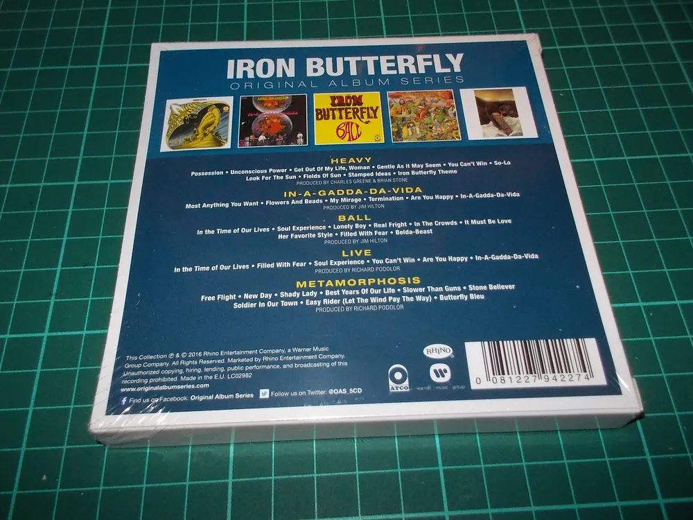 Iron Butterfly - Original Album Series (5 CD BOX)