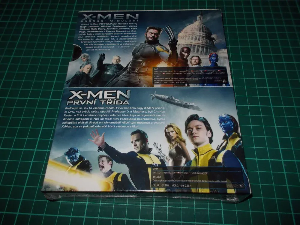 Kolekce (2-PACK) X-Men: X-Men:První třída + X-Men:Budoucí minulost - (Blu-ray)