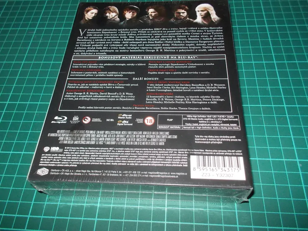 Hra o trůny (Game of Thrones) - 2. série (5 BD) - Blu-ray