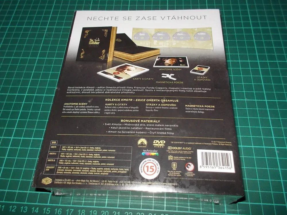 Kmotr kolekce (The Godfather Collection: Omerta Edition) (4DVD BOX)