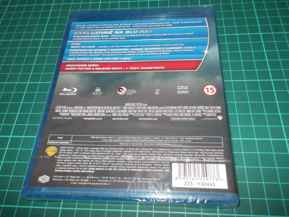 Harry Potter a Relikvie smrti - část 1 - (Blu-ray)