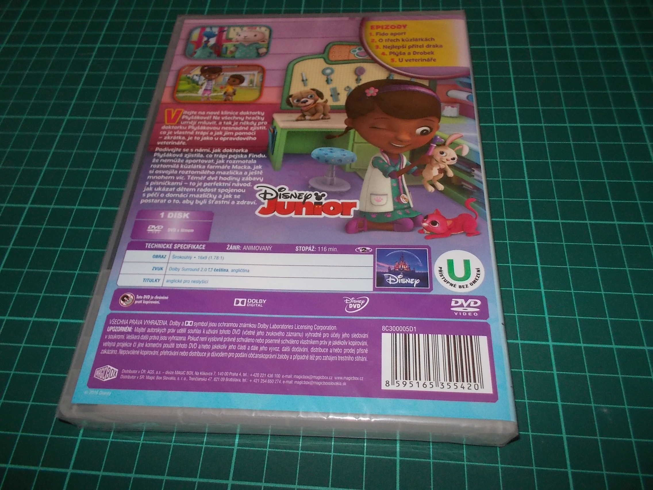 Doktorka Plyšáková: Ordinace pro mazlíčky (DVD)